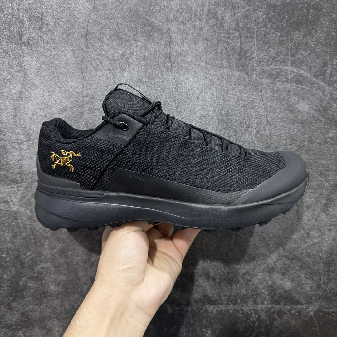 【纯原版】始祖鸟ArcTeryx Kopec GTX M 覆盖透气男越野跑鞋 金标刺绣正确后跟刺绣 完美