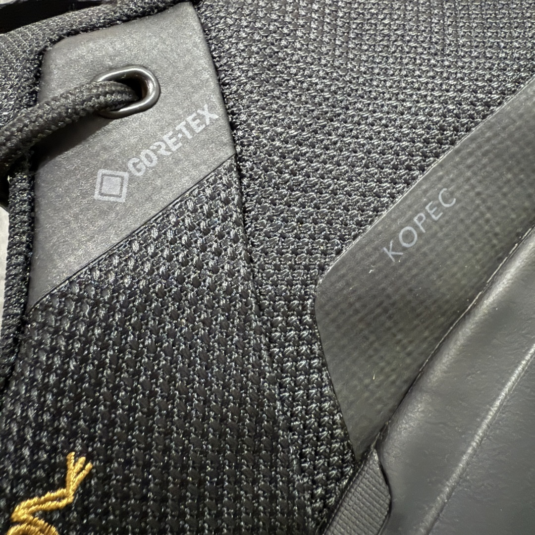 【纯原版】始祖鸟ArcTeryx Kopec GTX M 覆盖透气男越野跑鞋 金标刺绣正确后跟刺绣 完美
