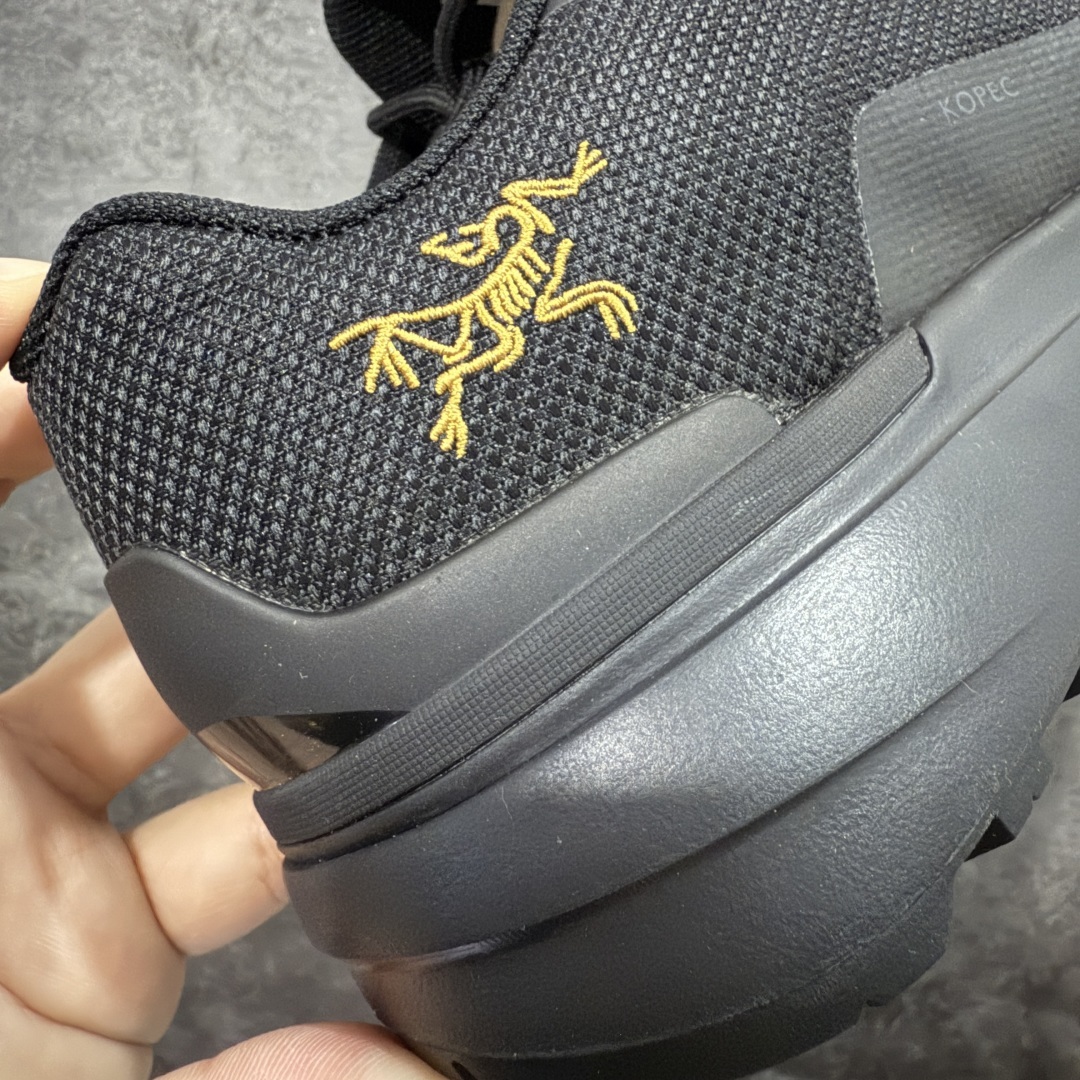 【纯原版】始祖鸟ArcTeryx Kopec GTX M 覆盖透气男越野跑鞋 金标刺绣正确后跟刺绣 完美