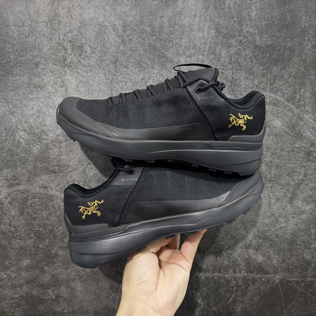 【纯原版】始祖鸟ArcTeryx Kopec GTX M 覆盖透气男越野跑鞋 金标刺绣正确后跟刺绣 完美