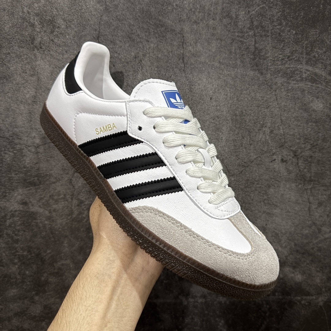 【纯原】AD Original Samba OG 复古经典轻便板鞋 黑白灰 B75806 口碑大厂出品