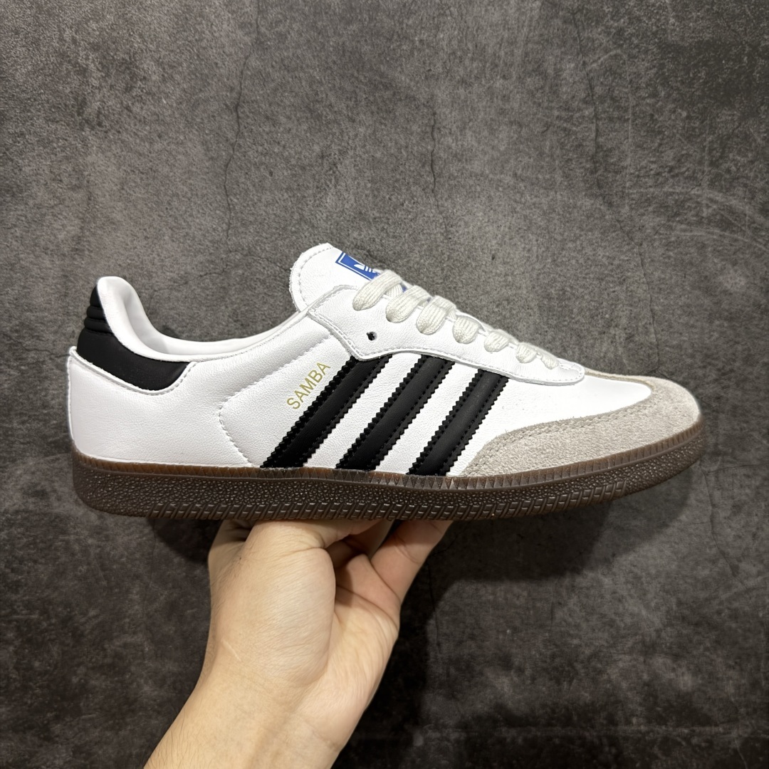 【纯原】AD Original Samba OG 复古经典轻便板鞋 黑白灰 B75806 口碑大厂出品