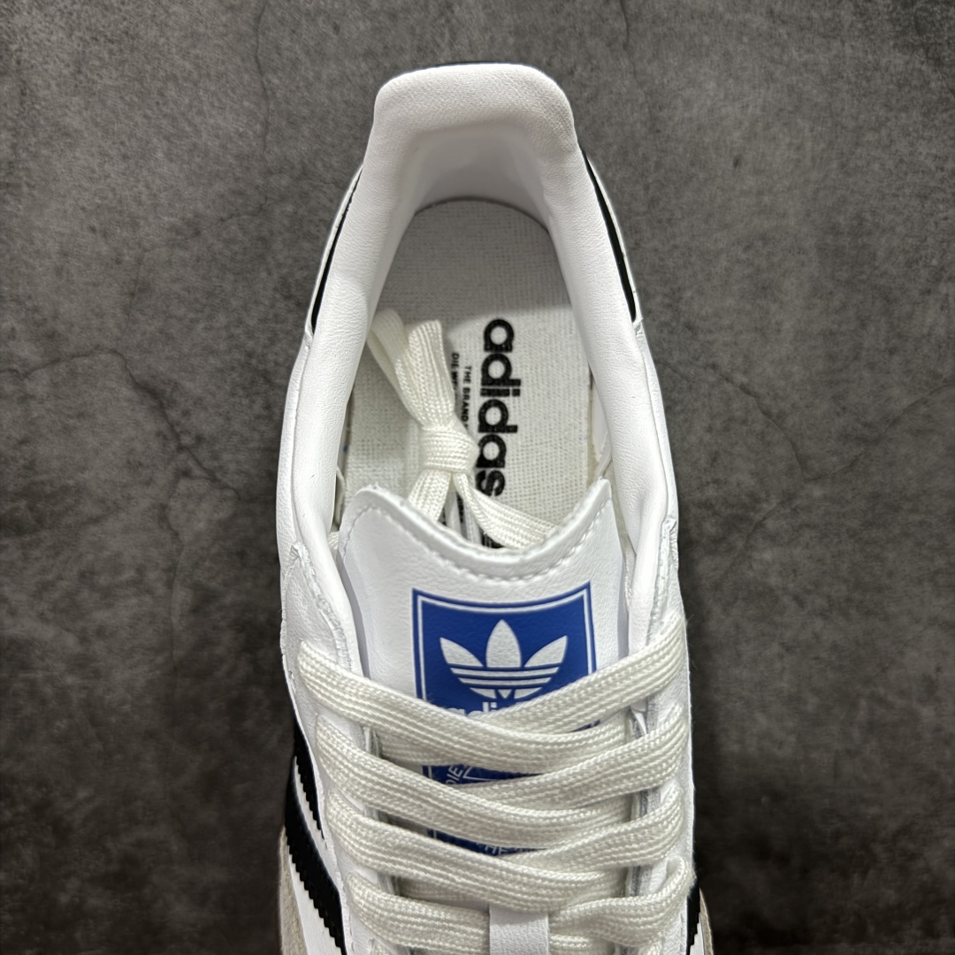 【纯原】AD Original Samba OG 复古经典轻便板鞋 黑白灰 B75806 口碑大厂出品