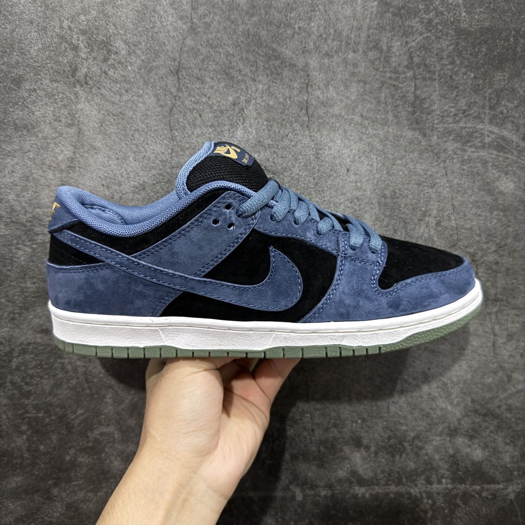 【纯原】NK SB Dunk Low 黑蓝 HF3063-002 原盒原配 正确耐磨橡胶大底 超高清洁度