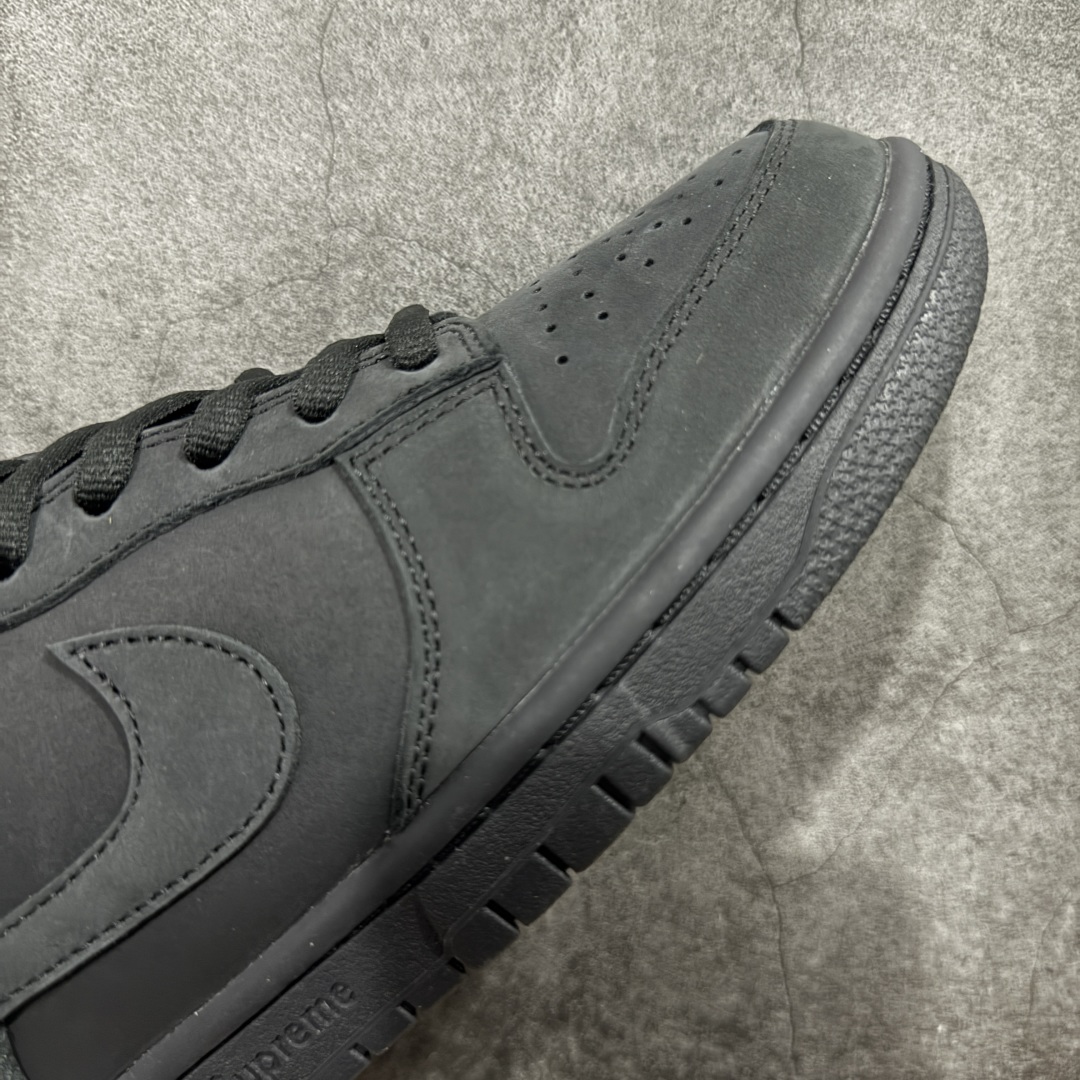 【纯原】Supreme x NK Dunk Low 低帮Sup联名黑红货号：HQ8487-001专业du