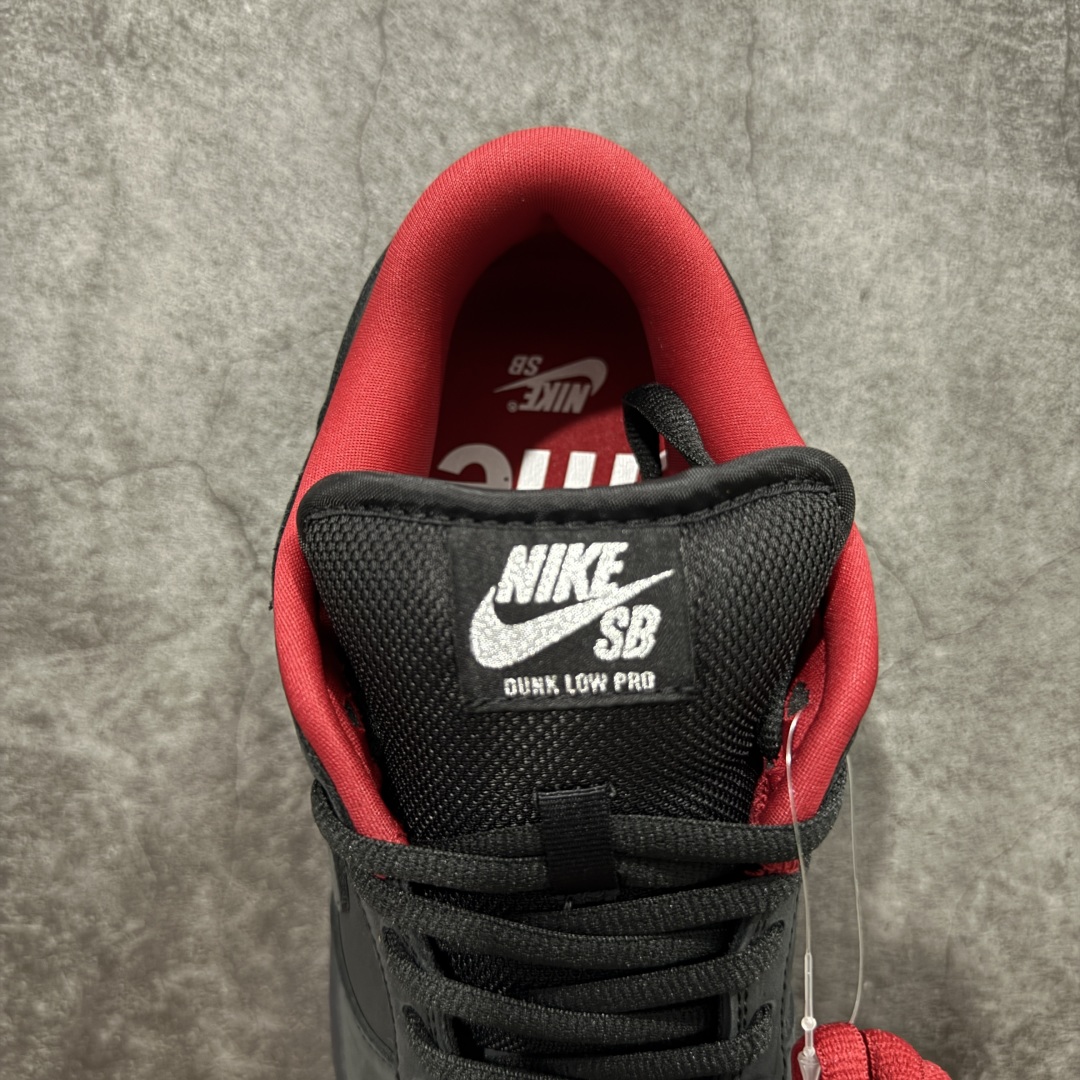 【纯原】Supreme x NK Dunk Low 低帮Sup联名黑红货号：HQ8487-001专业du