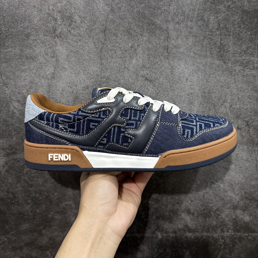 【纯原】市售顶级 Fendi Match Sneaker芬迪休闲鞋最新爆款情侣款运动鞋独家定制 原装套装