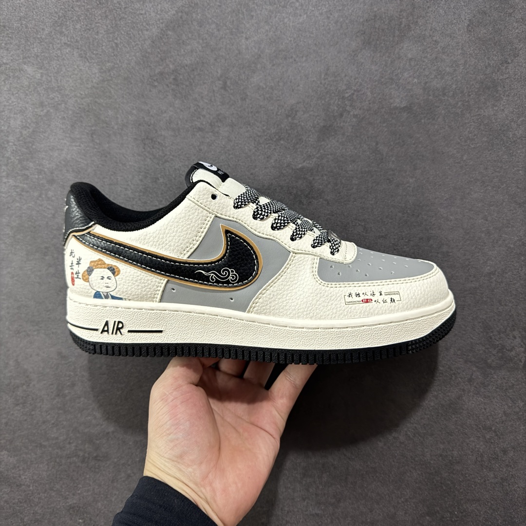 【定制版】NIke Air Force 1 \'07 Low “NIKE-此去半生”空军一号 低帮 运动休闲鞋 折边针车 工艺难度大 原楦头原纸板 原装鞋盒 定制五金配件 内置全掌气垫 原厂鞋底 货号:SM6668-118 尺码:36 36.5 37.5 38 38.5 39 40 40.5 41 42 42.5 43 44 44.5 45 编码:HXSB310320-选品中心