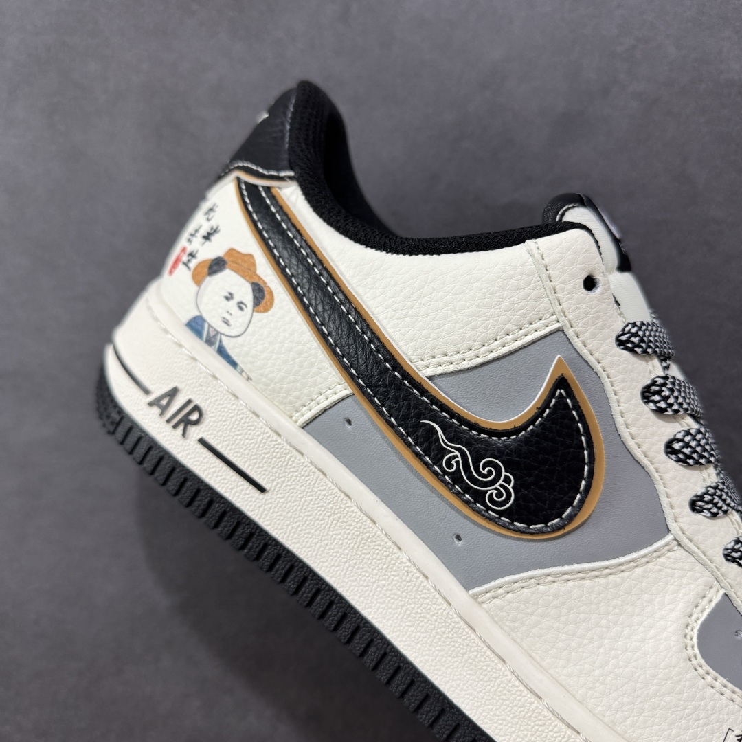 图片[6]-【定制版】NIke Air Force 1 \’07 Low “NIKE-此去半生”空军一号 低帮 运动休闲鞋 折边针车 工艺难度大 原楦头原纸板 原装鞋盒 定制五金配件 内置全掌气垫 原厂鞋底 货号：SM6668-118 尺码：36 36.5 37.5 38 38.5 39 40 40.5 41 42 42.5 43 44 44.5 45 编码：HXSB310320-选品中心