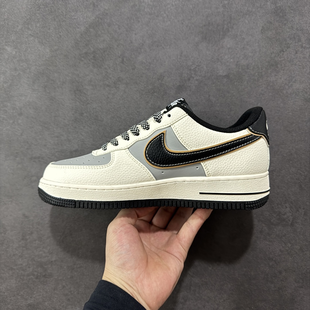 图片[2]-【定制版】NIke Air Force 1 \’07 Low “NIKE-此去半生”空军一号 低帮 运动休闲鞋 折边针车 工艺难度大 原楦头原纸板 原装鞋盒 定制五金配件 内置全掌气垫 原厂鞋底 货号：SM6668-118 尺码：36 36.5 37.5 38 38.5 39 40 40.5 41 42 42.5 43 44 44.5 45 编码：HXSB310320-选品中心