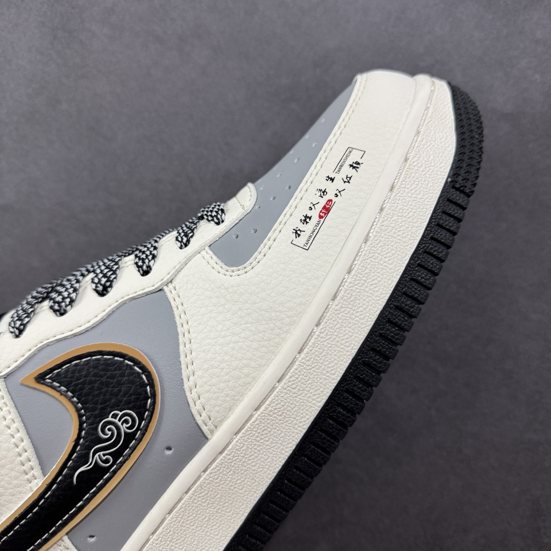 图片[5]-【定制版】NIke Air Force 1 \’07 Low “NIKE-此去半生”空军一号 低帮 运动休闲鞋 折边针车 工艺难度大 原楦头原纸板 原装鞋盒 定制五金配件 内置全掌气垫 原厂鞋底 货号：SM6668-118 尺码：36 36.5 37.5 38 38.5 39 40 40.5 41 42 42.5 43 44 44.5 45 编码：HXSB310320-选品中心