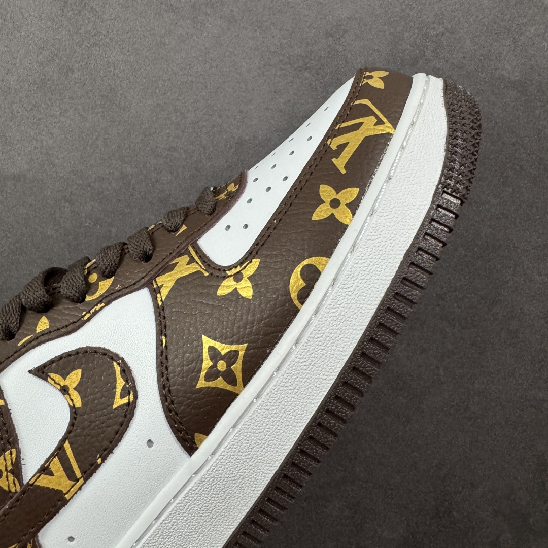 图片[5]-【定制版】Nike Air Force 1\’07 Low LV联名 经典白棕 空军一号低帮休闲板鞋  #原楦头原纸板 原装鞋盒 定制五金配件 内置全掌气垫 原厂鞋底 货号：CZ3986-004  尺码：36 36.5 37.5 38 38.5 39 40 40.5 41 42 42.5 43 44 44.5 45 编码：HXSA310320-选品中心