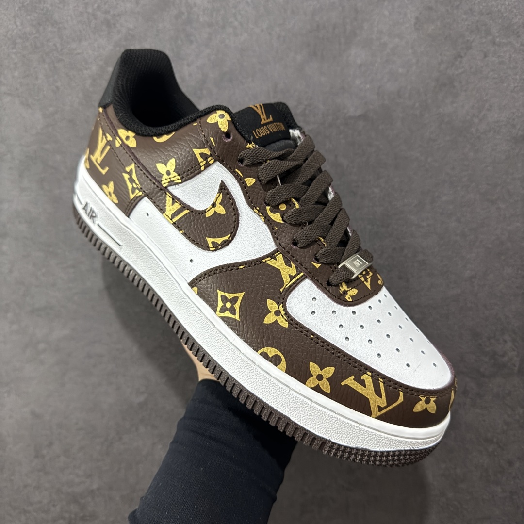 图片[3]-【定制版】Nike Air Force 1\’07 Low LV联名 经典白棕 空军一号低帮休闲板鞋  #原楦头原纸板 原装鞋盒 定制五金配件 内置全掌气垫 原厂鞋底 货号：CZ3986-004  尺码：36 36.5 37.5 38 38.5 39 40 40.5 41 42 42.5 43 44 44.5 45 编码：HXSA310320-选品中心