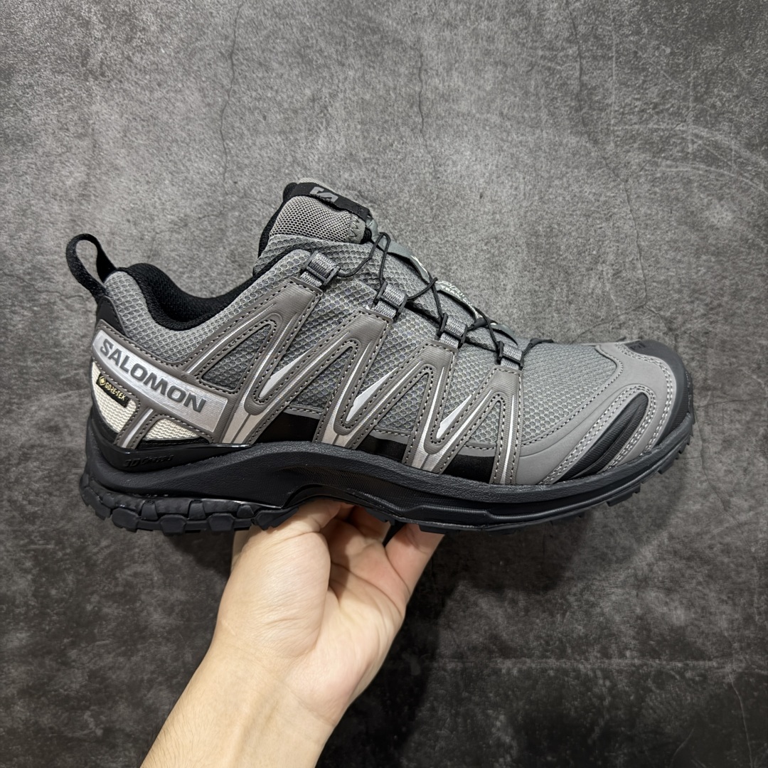 【纯原】SALOMON XA Pro 3D GTX萨洛蒙潮流越野机能户外功能鞋 灰黑色 防水 新配色出货