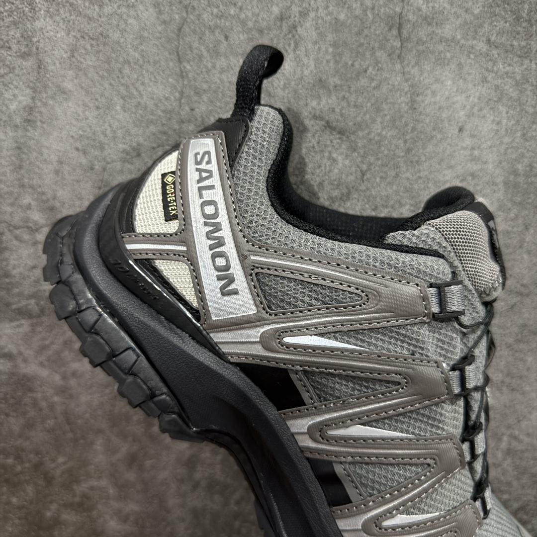 【纯原】SALOMON XA Pro 3D GTX萨洛蒙潮流越野机能户外功能鞋 灰黑色 防水 新配色出货