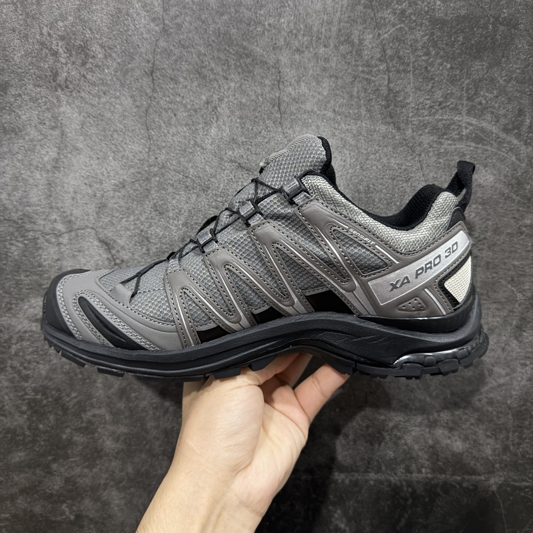 【纯原】SALOMON XA Pro 3D GTX萨洛蒙潮流越野机能户外功能鞋 灰黑色 防水 新配色出货