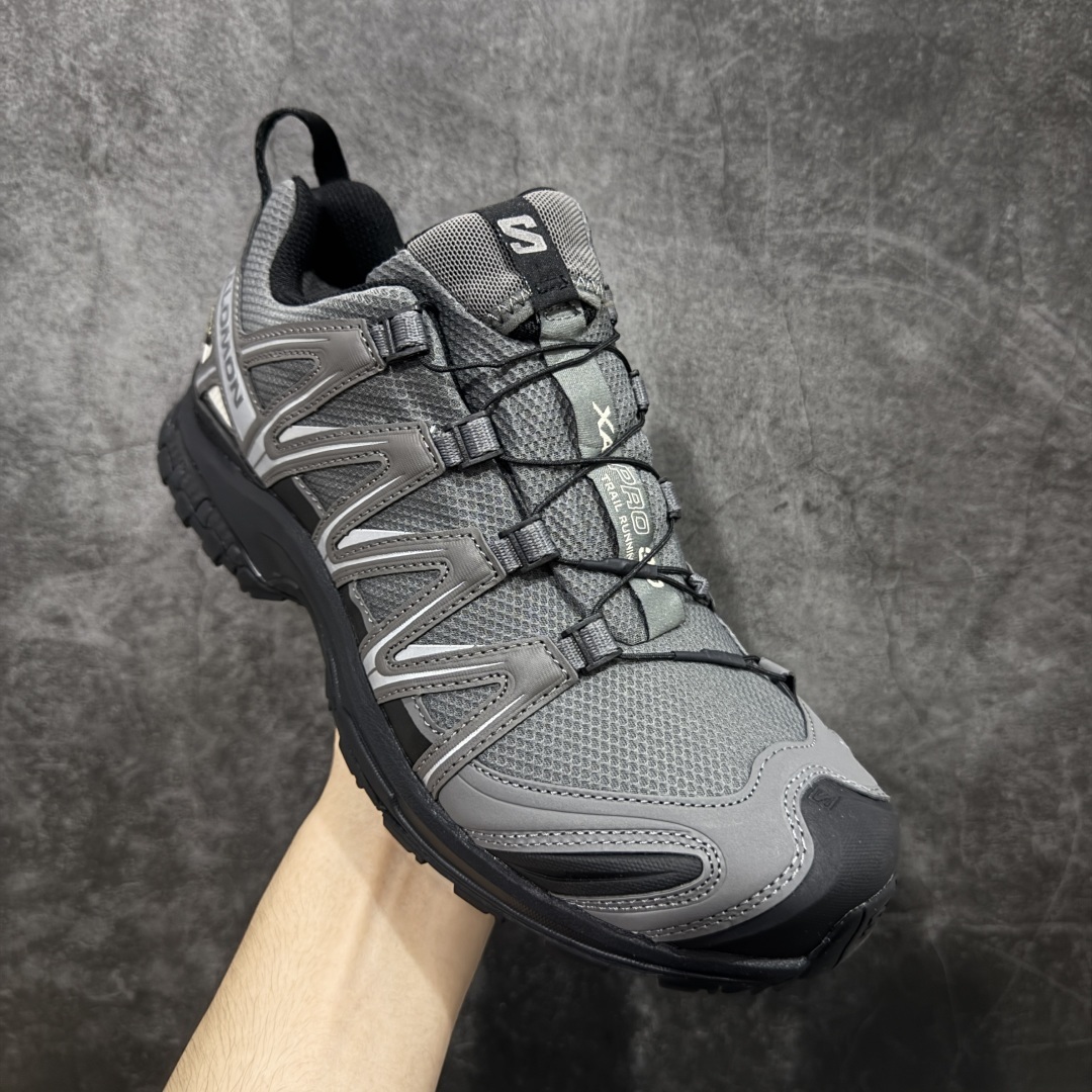 【纯原】SALOMON XA Pro 3D GTX萨洛蒙潮流越野机能户外功能鞋 灰黑色 防水 新配色出货