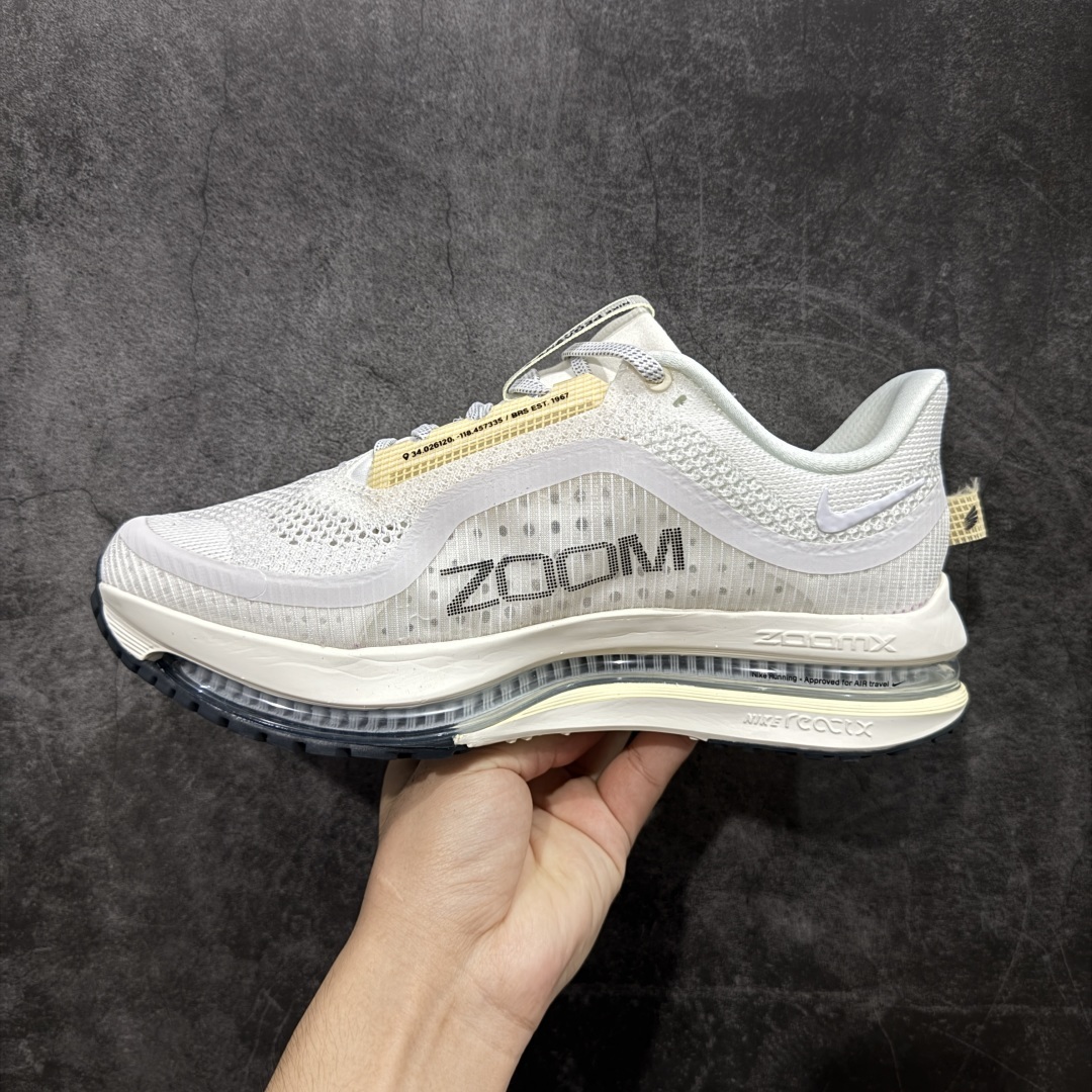 【纯原】Nike Pegasus Premium 舒适百搭减震防滑耐磨透气 低帮跑步鞋 骨白色 HQ25