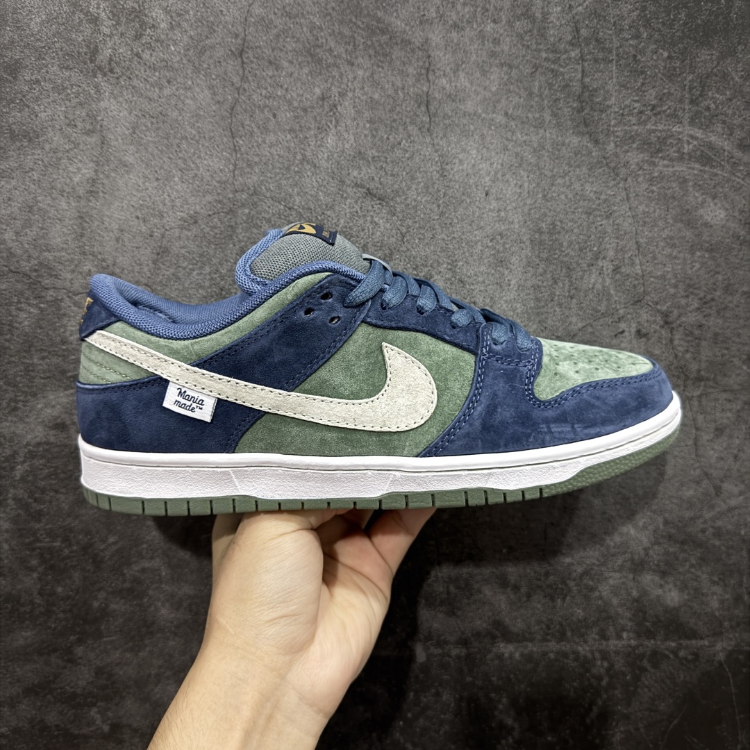 【纯原】NK SB Dunk Low 深蓝绿白 HF3063-002原盒原配 正确耐磨橡胶大底 超高清洁