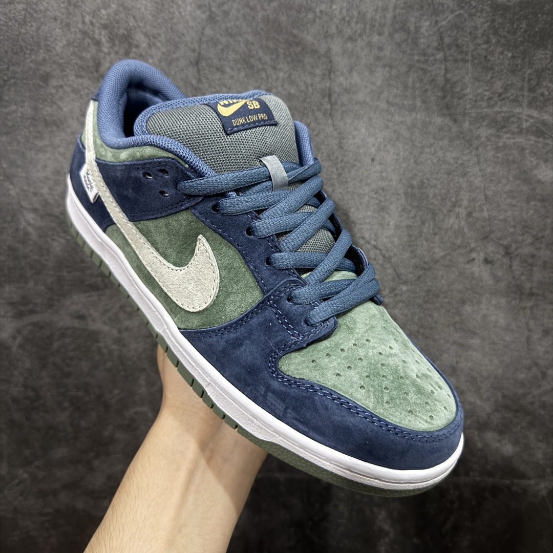 【纯原】NK SB Dunk Low 深蓝绿白 HF3063-002原盒原配 正确耐磨橡胶大底 超高清洁