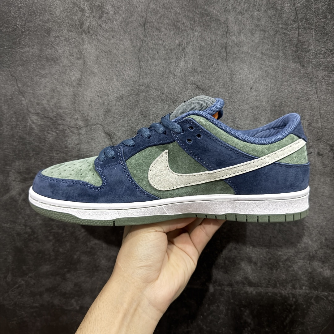 【纯原】NK SB Dunk Low 深蓝绿白 HF3063-002原盒原配 正确耐磨橡胶大底 超高清洁