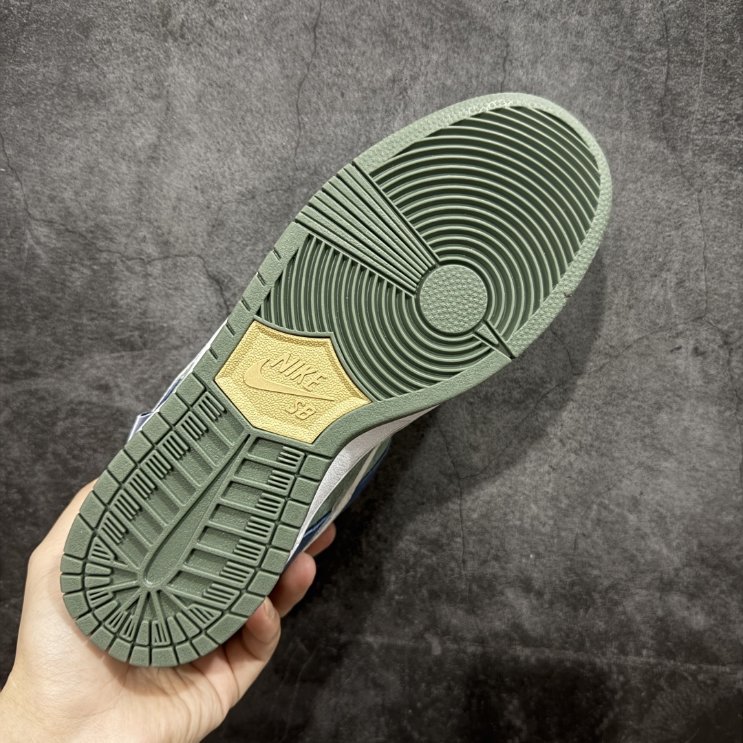 【纯原】NK SB Dunk Low 深蓝绿白 HF3063-002原盒原配 正确耐磨橡胶大底 超高清洁