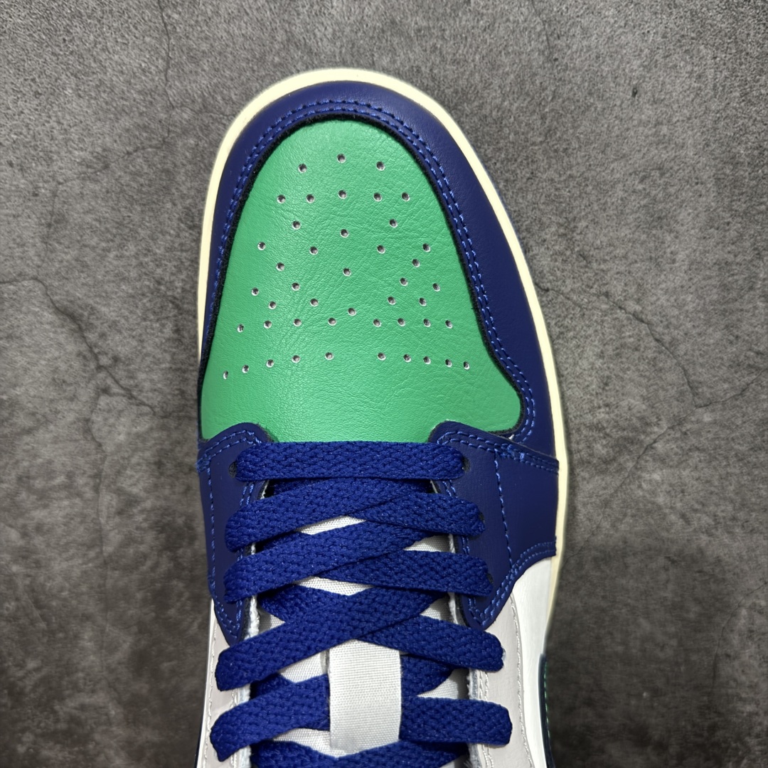 【纯原】Air Jordan Low AJ1 乔1蓝白绿 低帮文化休闲运动板鞋 -147市面中低帮最具代