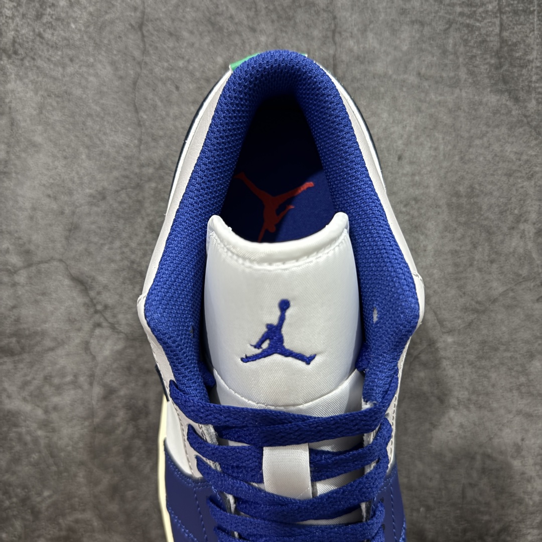 【纯原】Air Jordan Low AJ1 乔1蓝白绿 低帮文化休闲运动板鞋 -147市面中低帮最具代