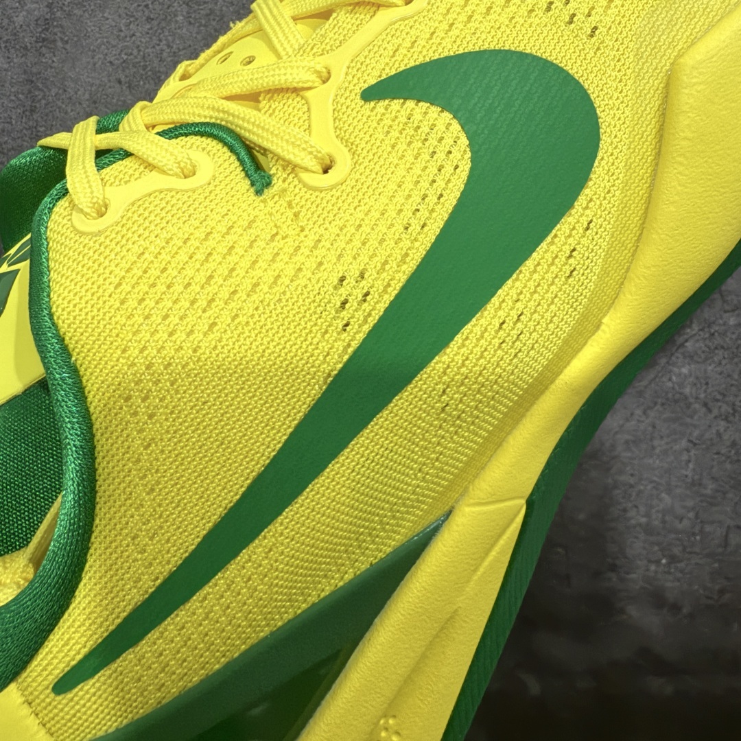 【纯原】NK Zoom Kobe Ⅷ System 科比8代复刻实战运动低帮文化篮球鞋 俄勒冈黄绿鸭子