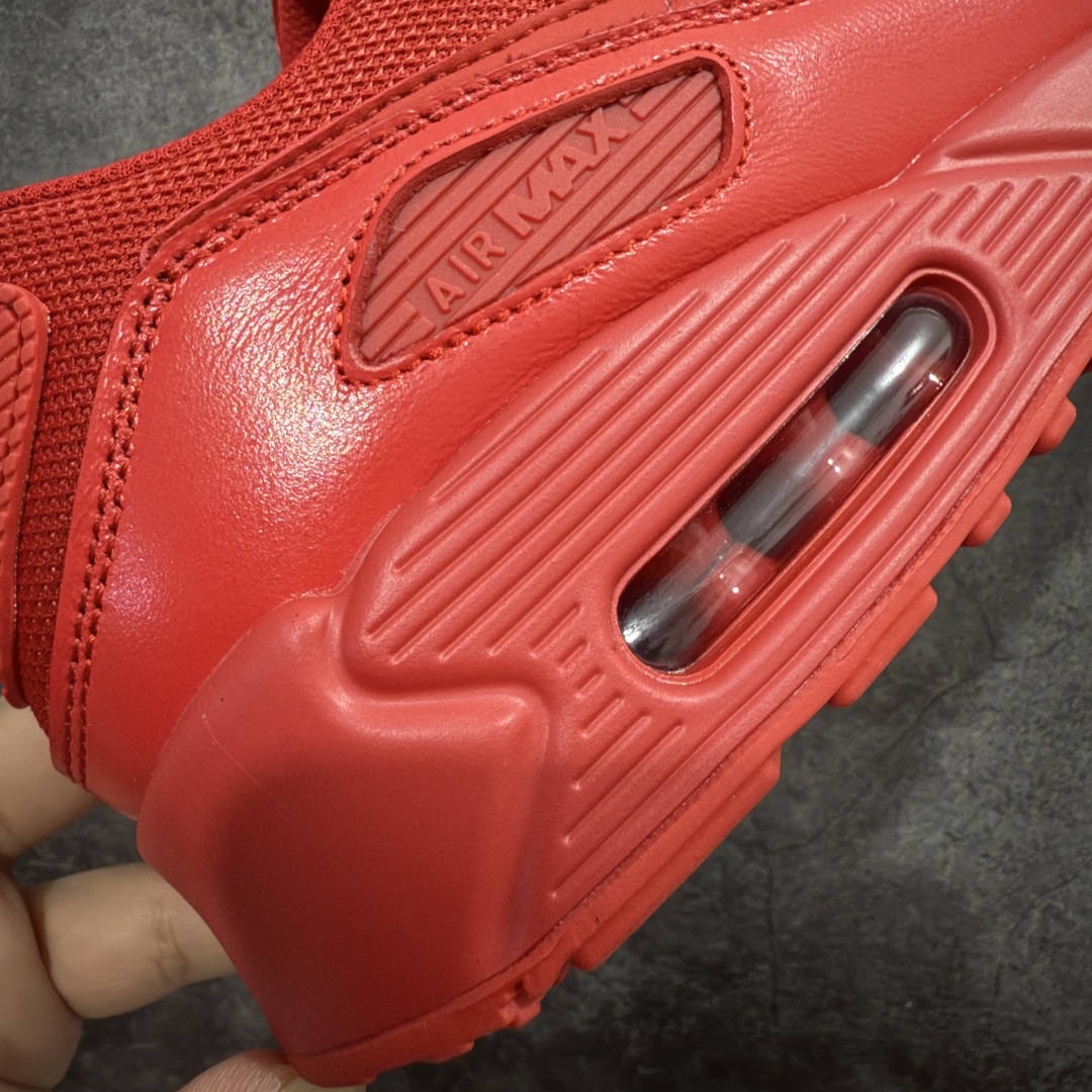 图片[3]-【Max纯原版】Nike Air Max 90 舒适 复古 合成革减震防滑透气 低帮 休闲跑步鞋 红色 CZ7918-600 顶级90款问市 开发数月 原版开发 多道QC质检 鞋型完美复刻 原厂级别工艺 正确色卡 正确气垫蓝光 正确大底 独家私模 采用进口头层牛皮拼接 定位高端市场 行业标杆工艺 尺码：39 40 40.5 41 42 42.5 43 44 44.5 45 46-选品中心
