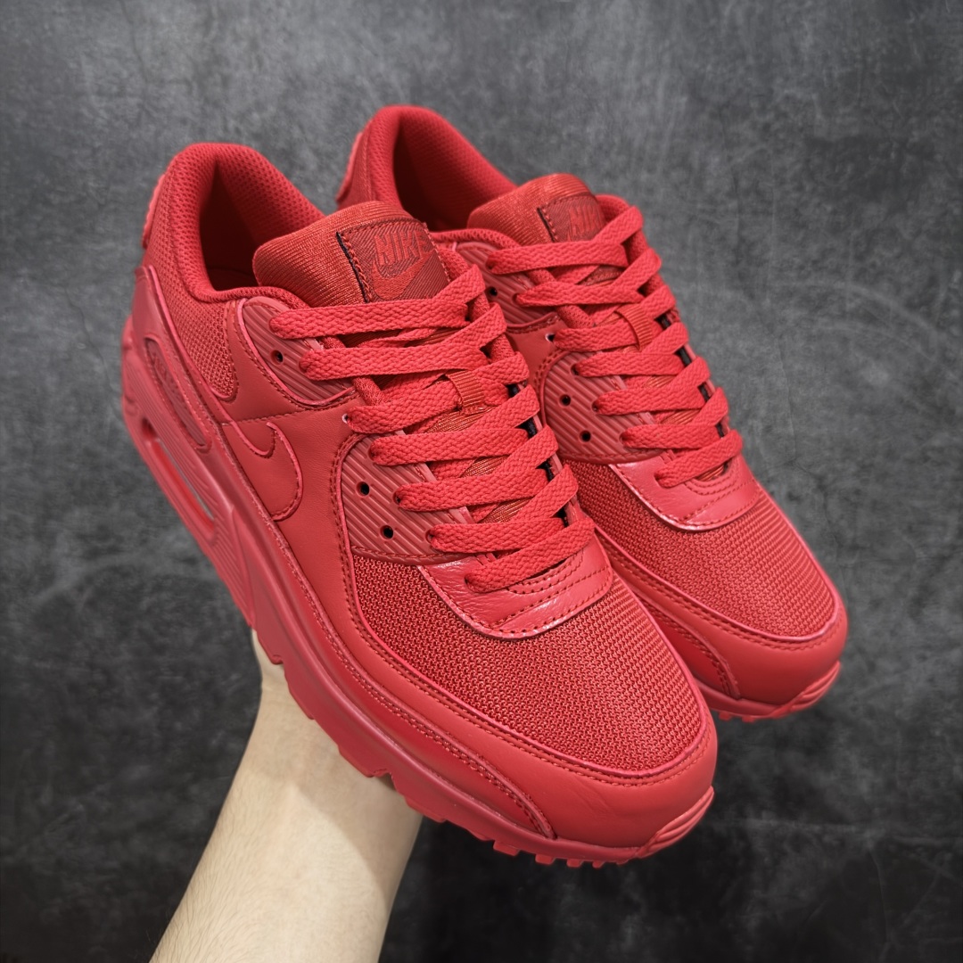 【Max纯原版】Nike Air Max 90 舒适 复古 合成革减震防滑透气 低帮 休闲跑步鞋 红色 CZ7918-600 顶级90款问市 开发数月 原版开发 多道QC质检 鞋型完美复刻 原厂级别工艺 正确色卡 正确气垫蓝光 正确大底 独家私模 采用进口头层牛皮拼接 定位高端市场 行业标杆工艺 尺码:39 40 40.5 41 42 42.5 43 44 44.5 45 46-选品中心