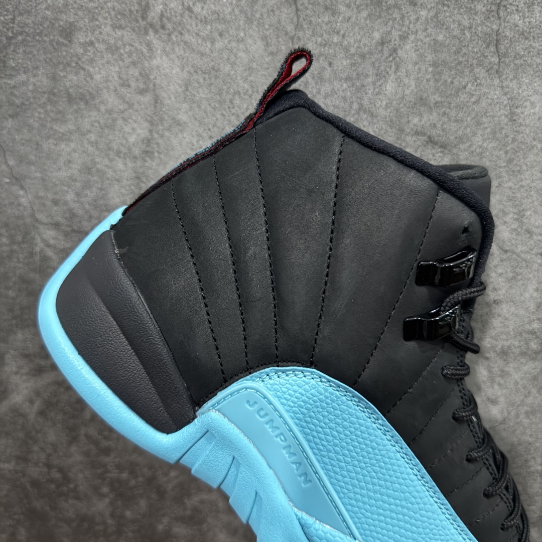 【纯原】Air Jordan 12 AJ12乔12 文化篮球鞋 黑蓝 伽马蓝 -027圈内知名口碑大厂出