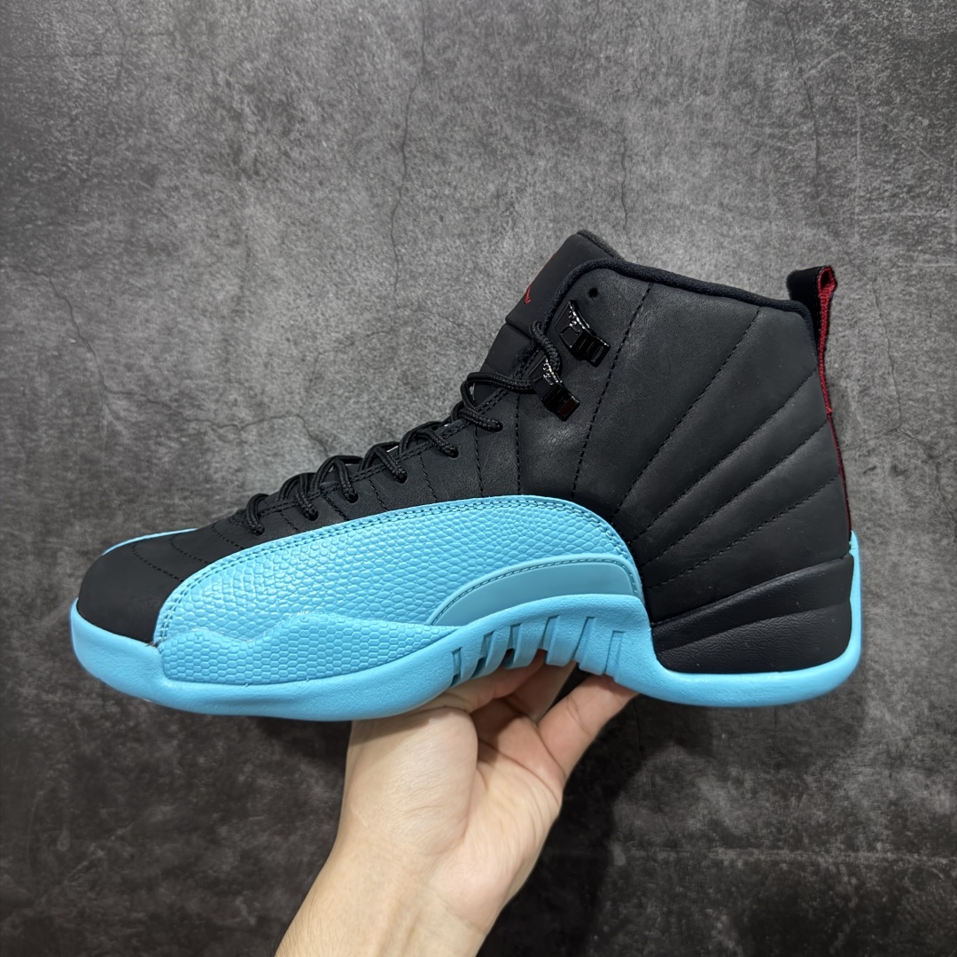 【纯原】Air Jordan 12 AJ12乔12 文化篮球鞋 黑蓝 伽马蓝 -027圈内知名口碑大厂出