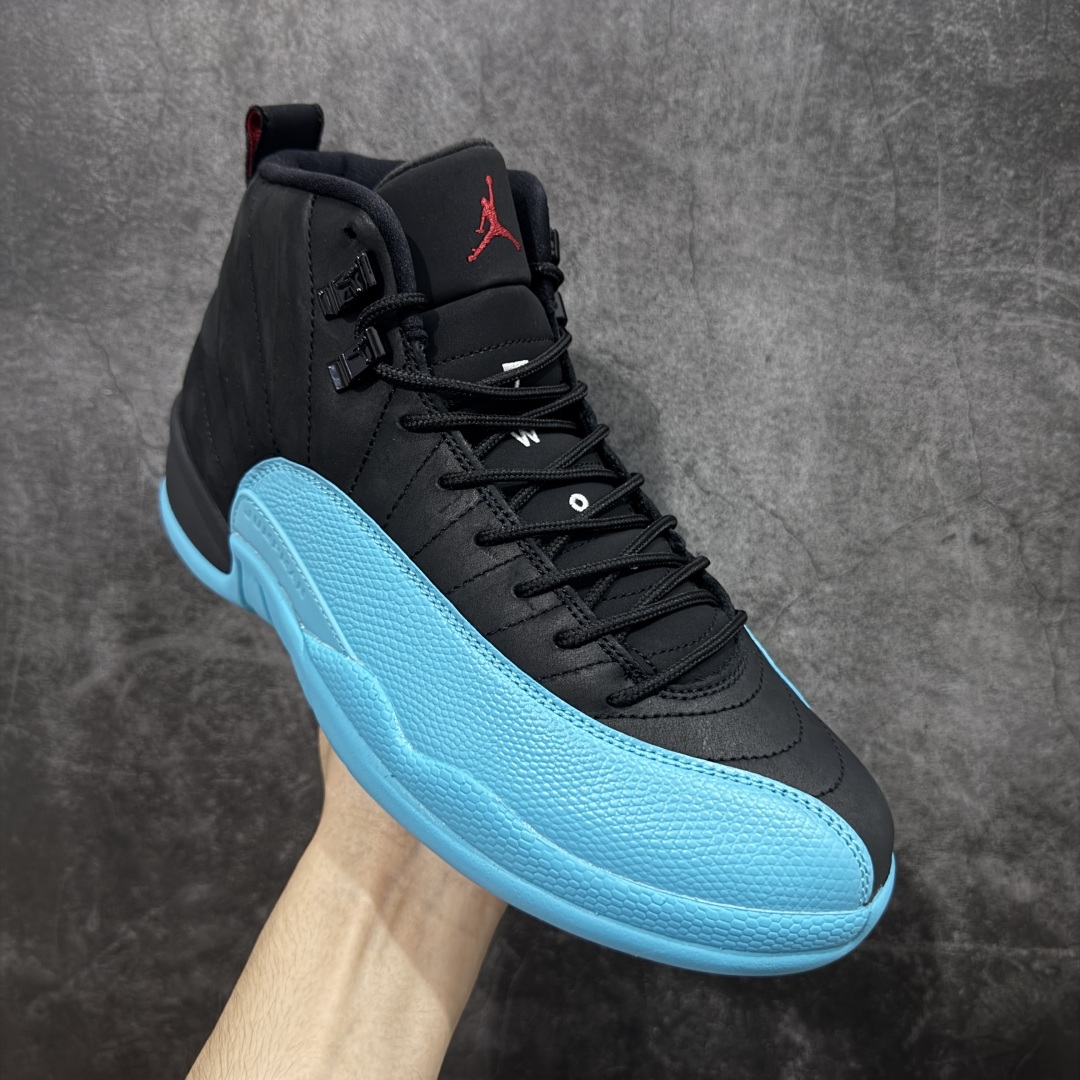 【纯原】Air Jordan 12 AJ12乔12 文化篮球鞋 黑蓝 伽马蓝 -027圈内知名口碑大厂出
