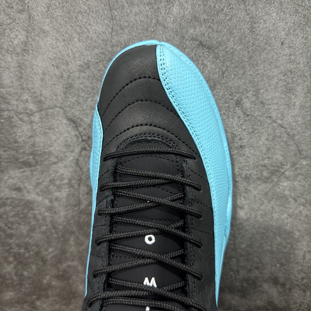 【纯原】Air Jordan 12 AJ12乔12 文化篮球鞋 黑蓝 伽马蓝 -027圈内知名口碑大厂出