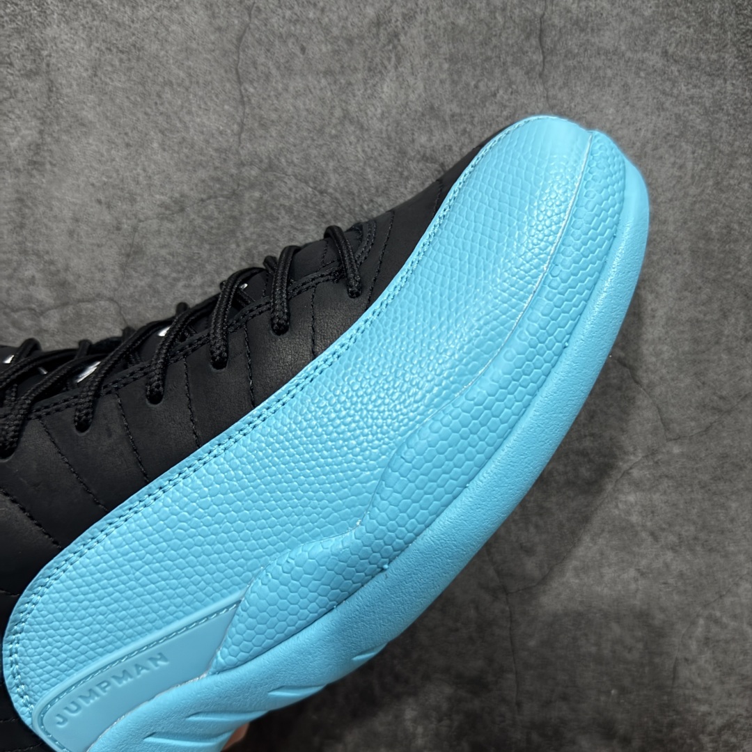 【纯原】Air Jordan 12 AJ12乔12 文化篮球鞋 黑蓝 伽马蓝 -027圈内知名口碑大厂出