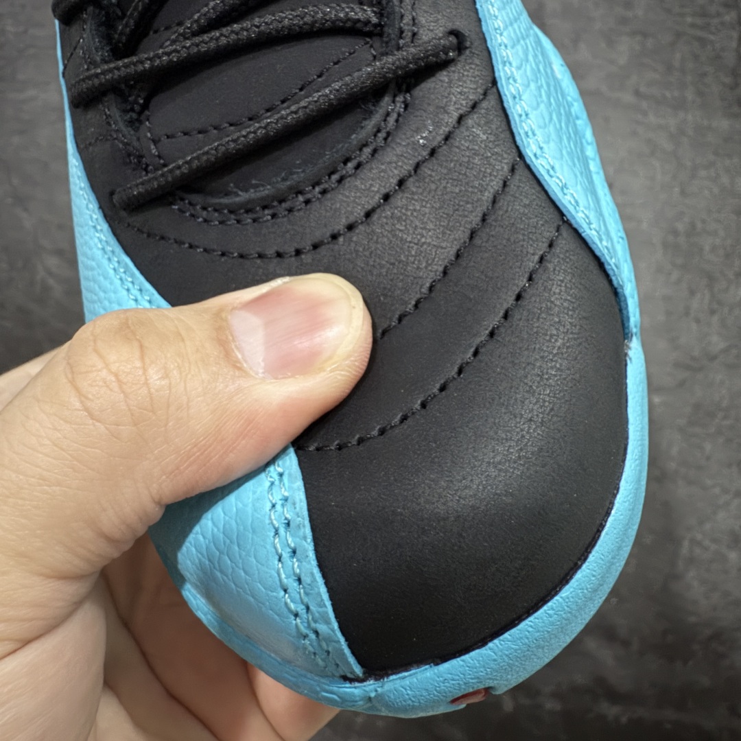 【纯原】Air Jordan 12 AJ12乔12 文化篮球鞋 黑蓝 伽马蓝 -027圈内知名口碑大厂出