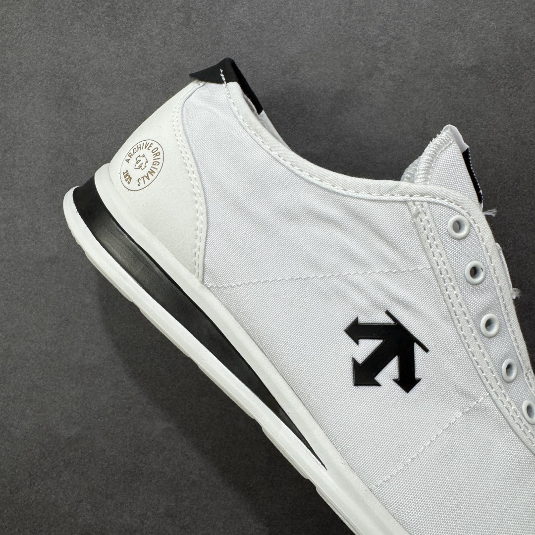 图片[6]-【公司级】DESCENTE Chron Tempo Slip-On 迪桑特 舒适百搭防滑耐磨低帮生活休闲鞋 是一款集复古与现代于一体的低帮跑步鞋 简洁的鞋面不仅彰显出时尚的质感 还适用于多种场合的穿搭 这款鞋子的透气性能极佳 轻质弹性鞋底则提供了良好的舒适度和耐磨性 使你在行走或跑步时都能感受到脚底的柔软与支撑！ 货号：SP123LSN14 尺码：36-45半 编码：JJB220230-选品中心