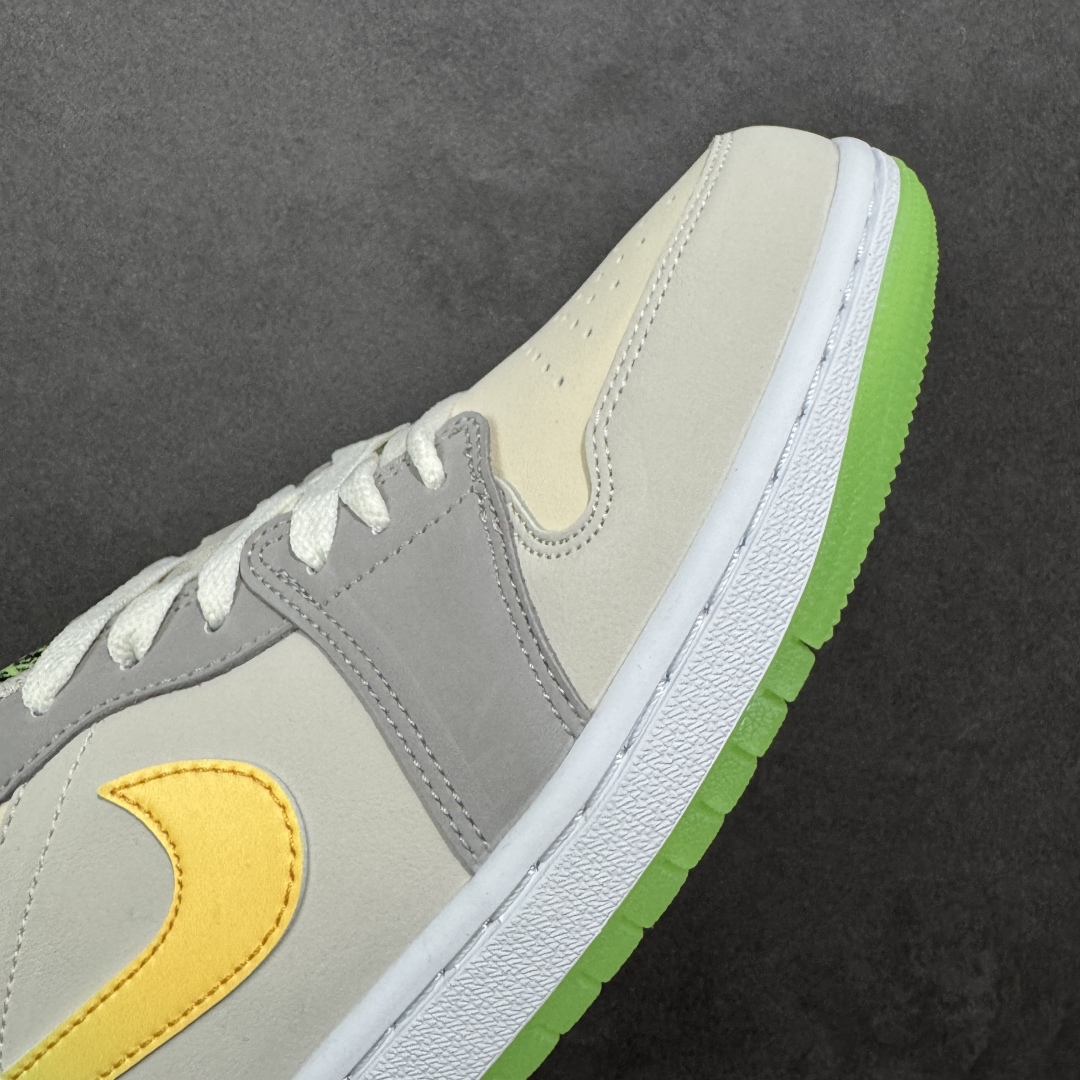 图片[5]-【K版纯原】Air Jordan AJ1 Low 低帮 灰黄 HQ2030-001 全新流水线出品 市场第二梯队最强版 全部原鞋开发 原楦原纸板开发 全鞋电脑针车 原厂内置全掌气垫 原盒内在原标 唯一Zp原版鞋带绑法 免检产品 全新2022版型 全头层皮料 完美零毛边处理 原厂配置全掌气垫 价格定位良心 新配色陆续出货 尺码：36 36.5 37.5 38 38.5 39 40 40.5 41 42 42.5 43 44 44.5 45 46-选品中心