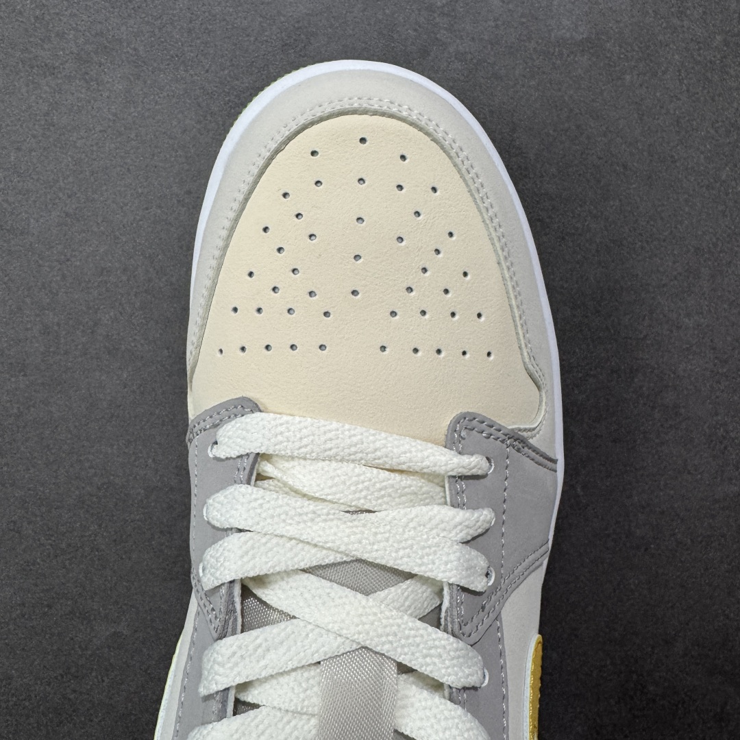 图片[8]-【K版纯原】Air Jordan AJ1 Low 低帮 灰黄 HQ2030-001 全新流水线出品 市场第二梯队最强版 全部原鞋开发 原楦原纸板开发 全鞋电脑针车 原厂内置全掌气垫 原盒内在原标 唯一Zp原版鞋带绑法 免检产品 全新2022版型 全头层皮料 完美零毛边处理 原厂配置全掌气垫 价格定位良心 新配色陆续出货 尺码：36 36.5 37.5 38 38.5 39 40 40.5 41 42 42.5 43 44 44.5 45 46-选品中心