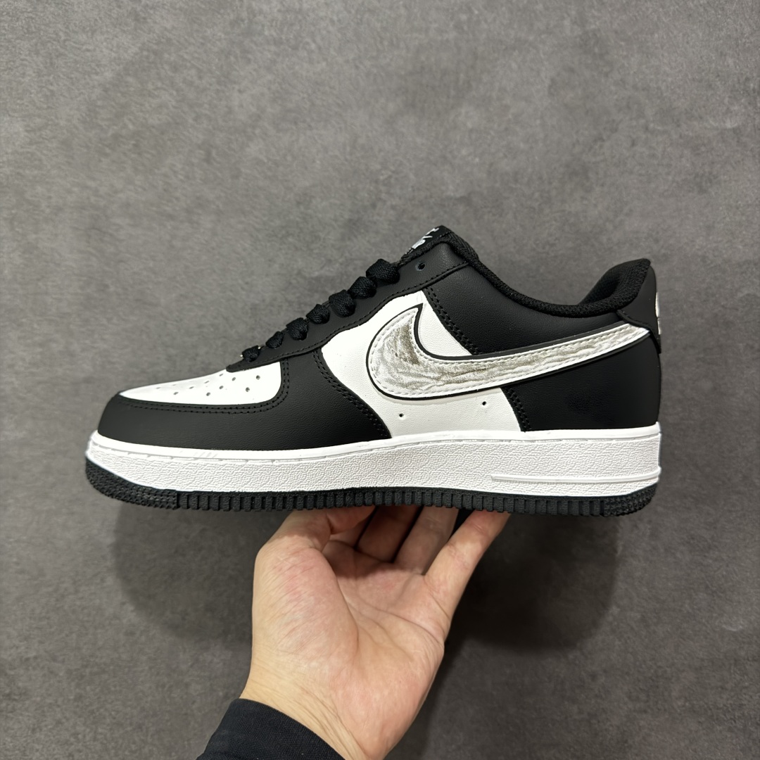 图片[2]-【定制版】Nike Air Force 1 Low’07 黑白裂纹 空军一号低帮休闲板鞋 定制皮料 定制鞋盒 原楦原纸板 纯正空军版型 内置全掌气垫 货号：ZH0316-118 尺码：36 36.5 37.5 38 38.5 39 40 40.5 41 42 42.5 43 44 44.5 45 编码：HXSA310320-选品中心