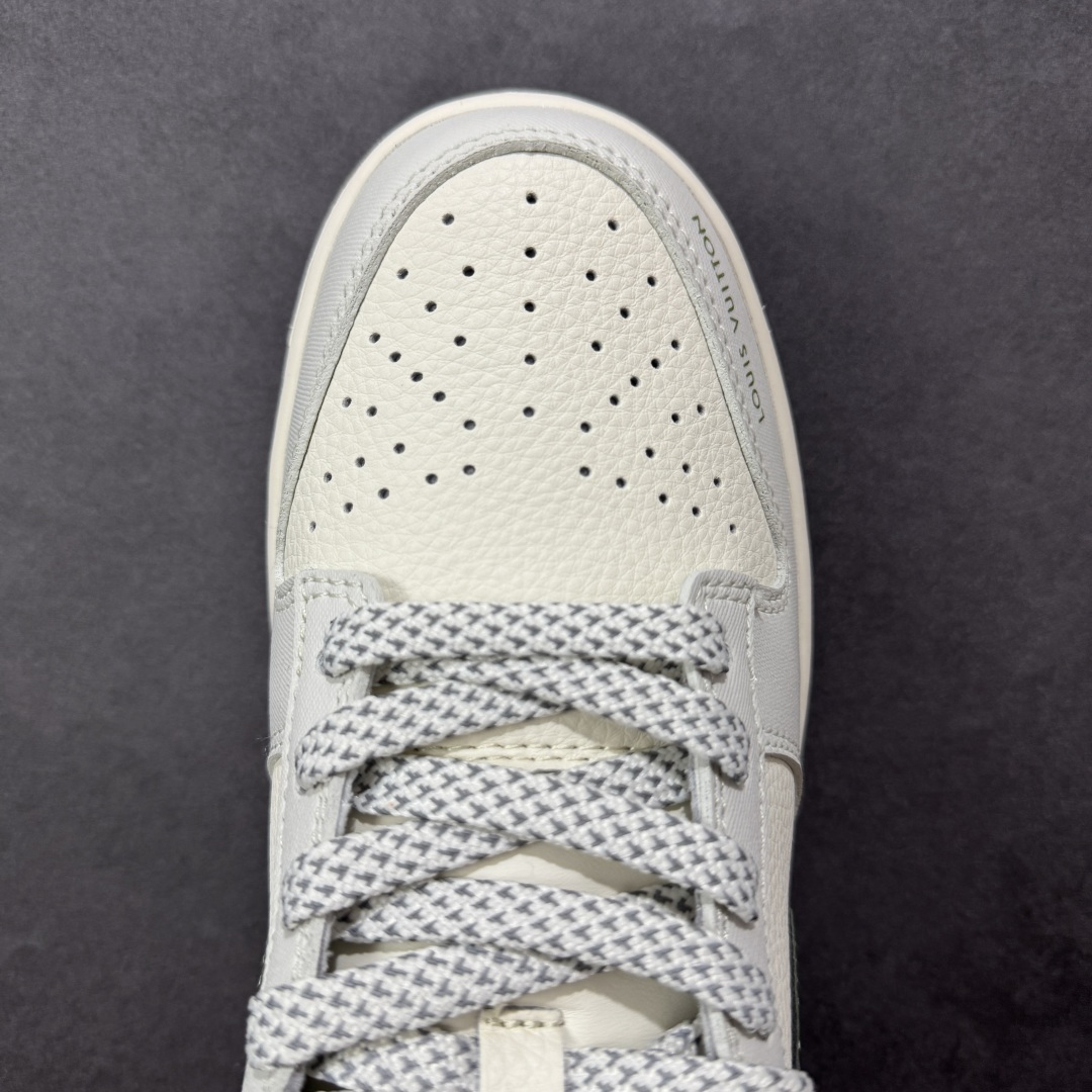 【纯原】Nike SB Dunk Low LV联名 抹茶绿生胶 周年高端定制 低帮休闲板鞋 jp-173