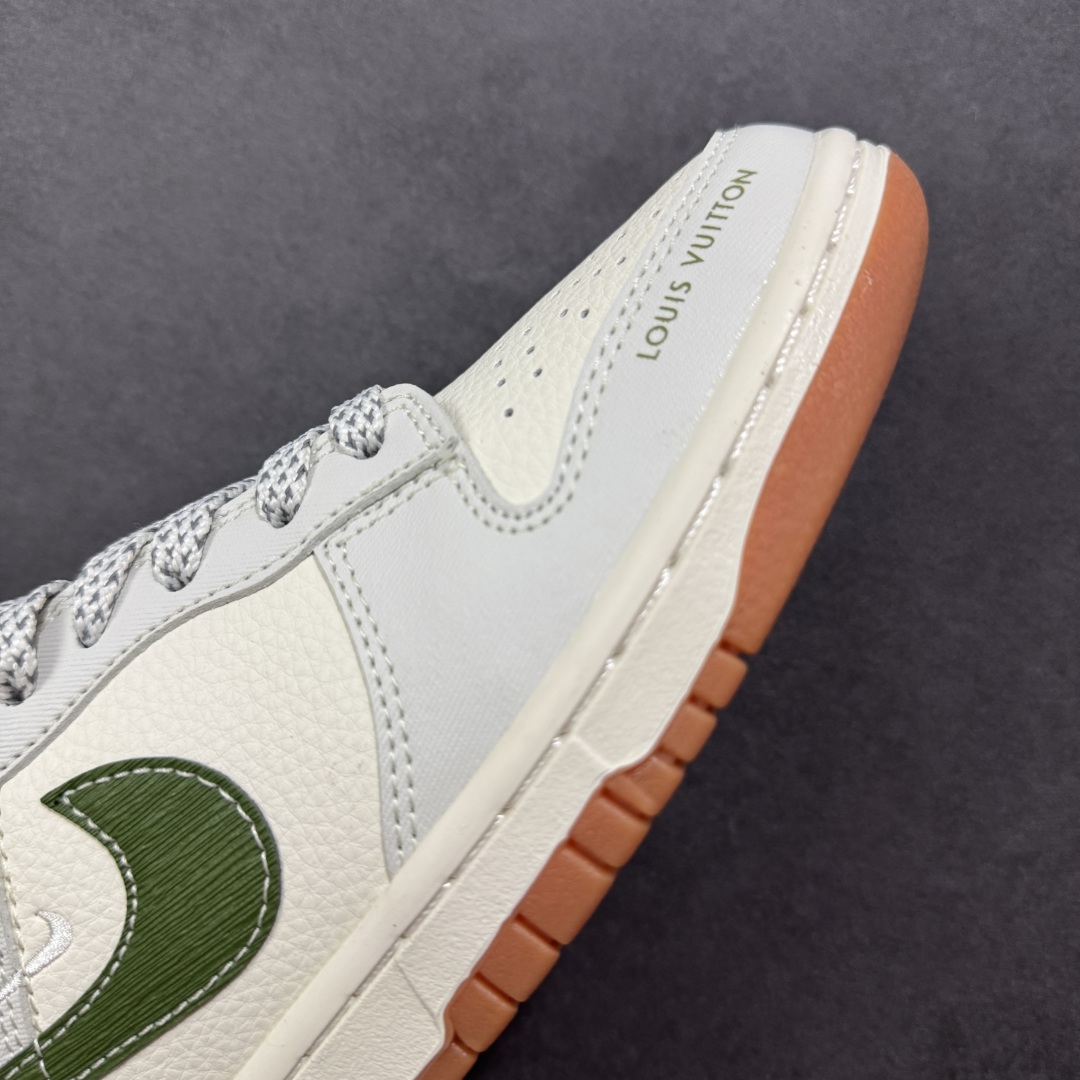 【纯原】Nike SB Dunk Low LV联名 抹茶绿生胶 周年高端定制 低帮休闲板鞋 jp-173