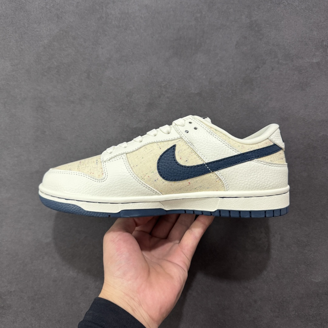 图片[2]-【定制版】Nike SB Dunk Low LV联名 米白藏蓝织布 高端定制 低帮休闲板鞋 SC0601-478  #定制鞋盒 大厂纯原品质出货 超高清洁度 皮料切割干净无任何毛边 细节完美   尺码：36 36.5 37.5 38 38.5 39 40 40.5 41 42 42.5 43 44 44.5 45 编码：HXSB330340-选品中心