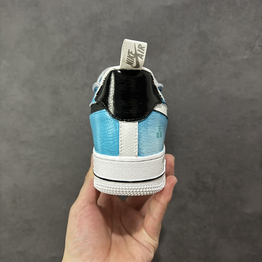 【纯原】Nike Air Force 1'07 Low 手绘涂鸦 电玩蓝调 空军一号低帮休闲板鞋 FB8