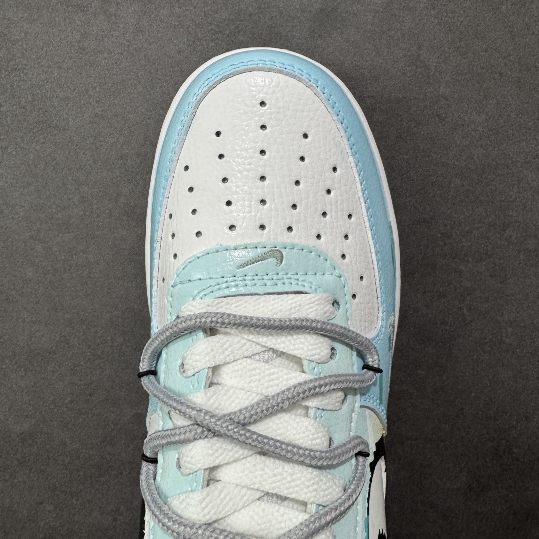 【纯原】Nike Air Force 1'07 Low 手绘涂鸦 电玩蓝调 空军一号低帮休闲板鞋 FB8