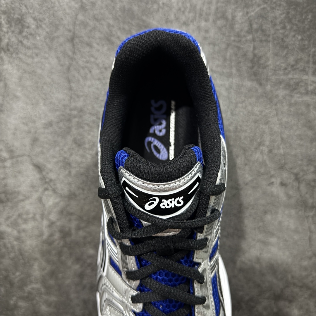 图片[8]-【总裁版】 ASICS GEL-KAYANO 14 亚瑟士系列轻量缓震休闲运动跑步鞋 市场天花板品质 鞋型细节秒杀市场流通版本 知名大厂出品 原版开发 细节完美把控 独家私模五层组合大底 原厂定制缓震硅胶加持 原盒原配 官方四联吊牌 一比一同步原鞋工艺和用料 后跟一样采用了GEL缓震胶 整体系列设计非常的科技感！ 锻炼跑步的同时让你一样时尚百搭！ 设计师 Hidenori Yamashita 以「Flash」一词为灵感，创造出未来感金属色鞋面，改造升级内在性能，由内而外全面革新，为 GEL-KAYANO 家族传承及经典跑鞋文化的延续，创下里程碑式作品。ASICS GEL – KAYANO 14 跑鞋重新诠释了复古的跑步形状，并以其 2000 年代后期的美学理念重新铺装，银色与蓝色的鞋面极为高档.网面铺陈与鞋面、鞋头多处细节位增添了透气性。ASICS GEL – KAYANO 14的鞋后跟部中底上以及多密度耐磨鞋底增加了 GEL 缓震胶，提供高抗冲击性、缓冲性、可保护脚部免受地面冲击的影响，穿着舒适性十足「入手同款」 尺码：36 37 37.5 38 39 39.5 40.5 41.5 42 42.5 43.5 44 45 46-选品中心