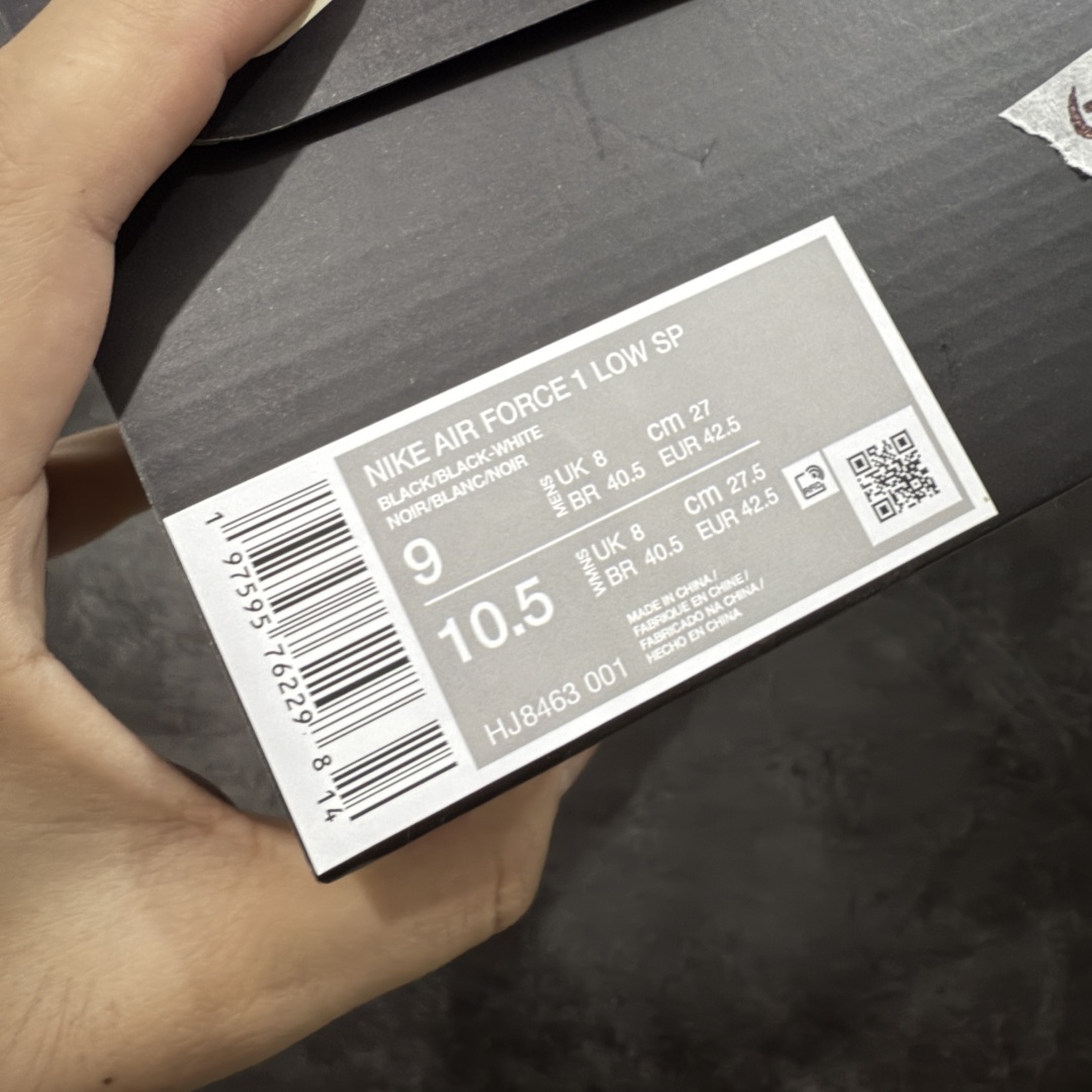 图片[9]-【TOP纯原】CPFM x NK Air Force 1 Low 空军一号系列低帮 纯原生产线出品 经典百搭休闲运动板鞋“联名放大补丁字母”近日，A$AP Bari 在其官方社交媒体上预告了 Cactus Plant Flea Market(CPFM) 和 Nike Air Force 1 Low 的全新配色。 #此次全新推出的紫色和苔藓绿配色，保留了原始黑白版本的标志性风格，均采用皮革鞋面、尼龙鞋舌、带有反光底衬的「AIR SUNSHINE」及同色 AF1 橡胶鞋底。 货号：HJ8463-001 尺码： 40 40.5 41 42 42.5 43 44 44.5 45 46 47.5 48-选品中心