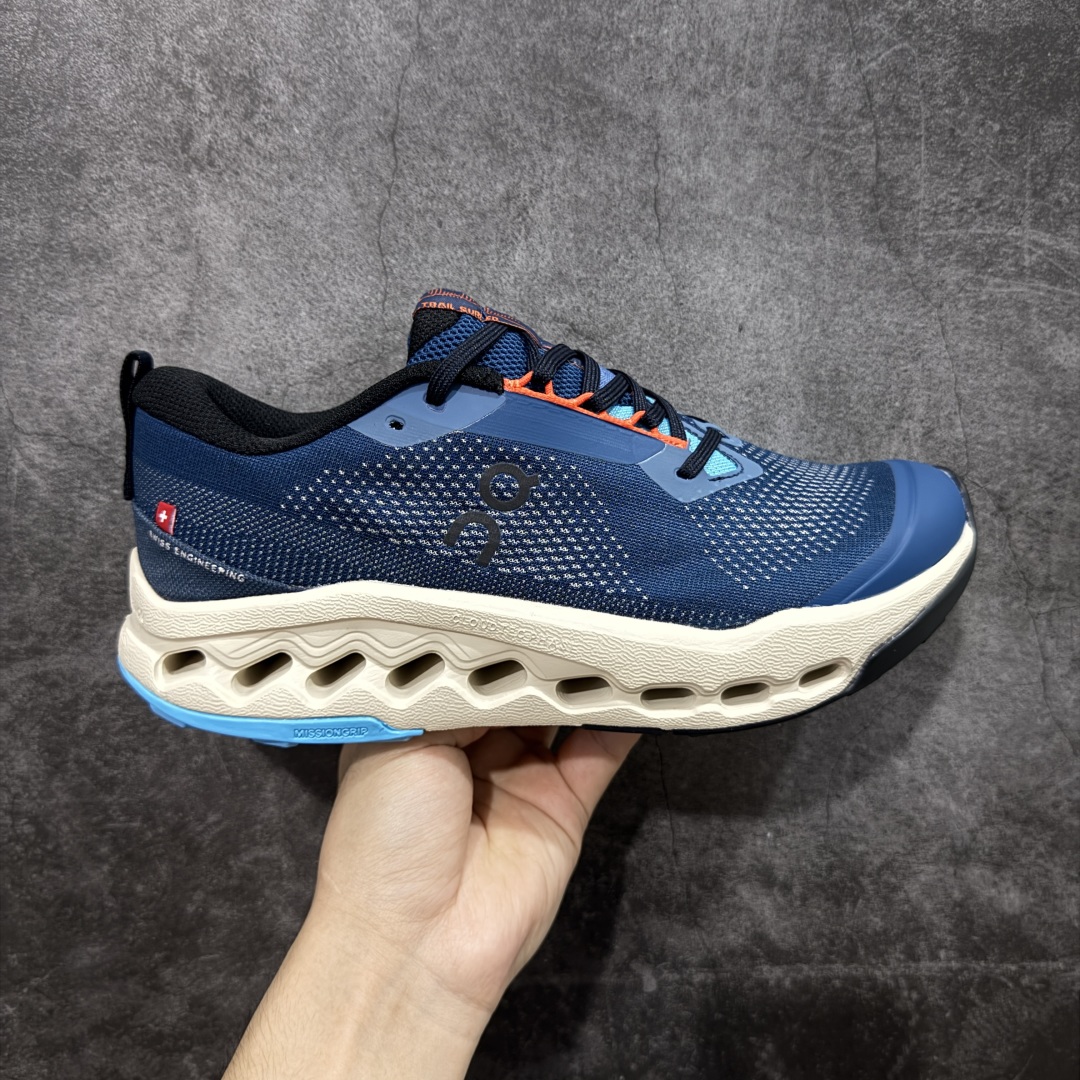 【PZ版本】昂跑 ON Running Cloudsurfer Trail2 系列低帮厚底轻量舒适多功能休闲运动慢跑鞋 原数据开发纸版楦型 采用人体工程超薄透气网织布鞋面材质 搭镂空CloudTec®️科技泡棉缓震(4.5cm厘米)加厚中底 外置耐磨防滑橡胶底片❗️ 尺码:36-45-选品中心