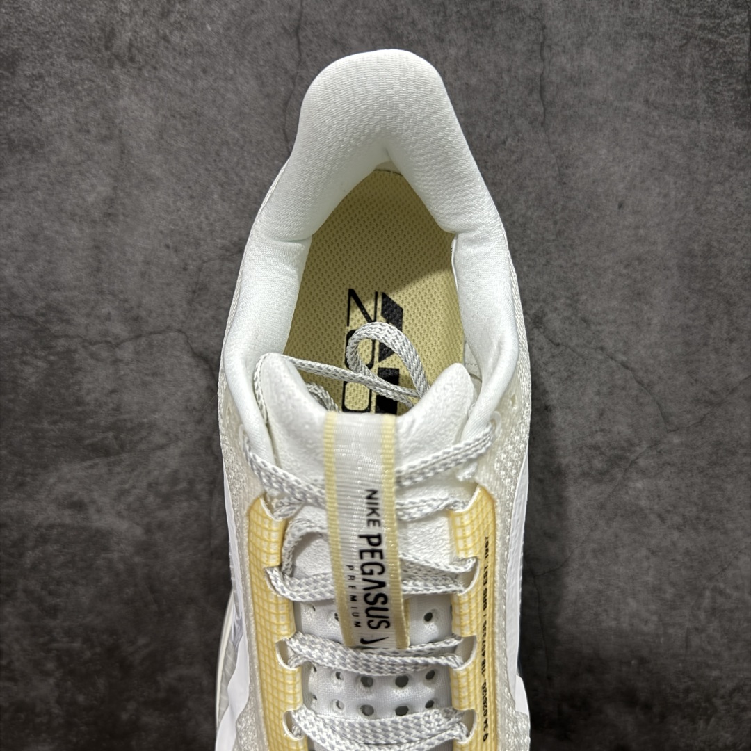 图片[8]-【YH纯原】Nike Pegasus Premium 舒适百搭减震防滑耐磨透气 低帮跑步鞋 骨白色 HQ2593-104    简约又不失活力，上脚超吸睛  它不仅颜值高，性能更是一绝！  全掌气垫科技，减震防滑超耐磨，每一步都能感受到强劲回弹，给双脚舒适支撑。  透气鞋面，跑步时双脚也能自由呼吸。    #独家原包 原底原料 开模打造  #原厂鞋标 高精密准度  #原楦原纸板开发 匹配原版98%以上  #后跟弧度 正确呈现  #原厂皮料 质感无敌  #皮料切割干净 无任何毛边 清洁度细节完美    尺码：35.5-46-选品中心